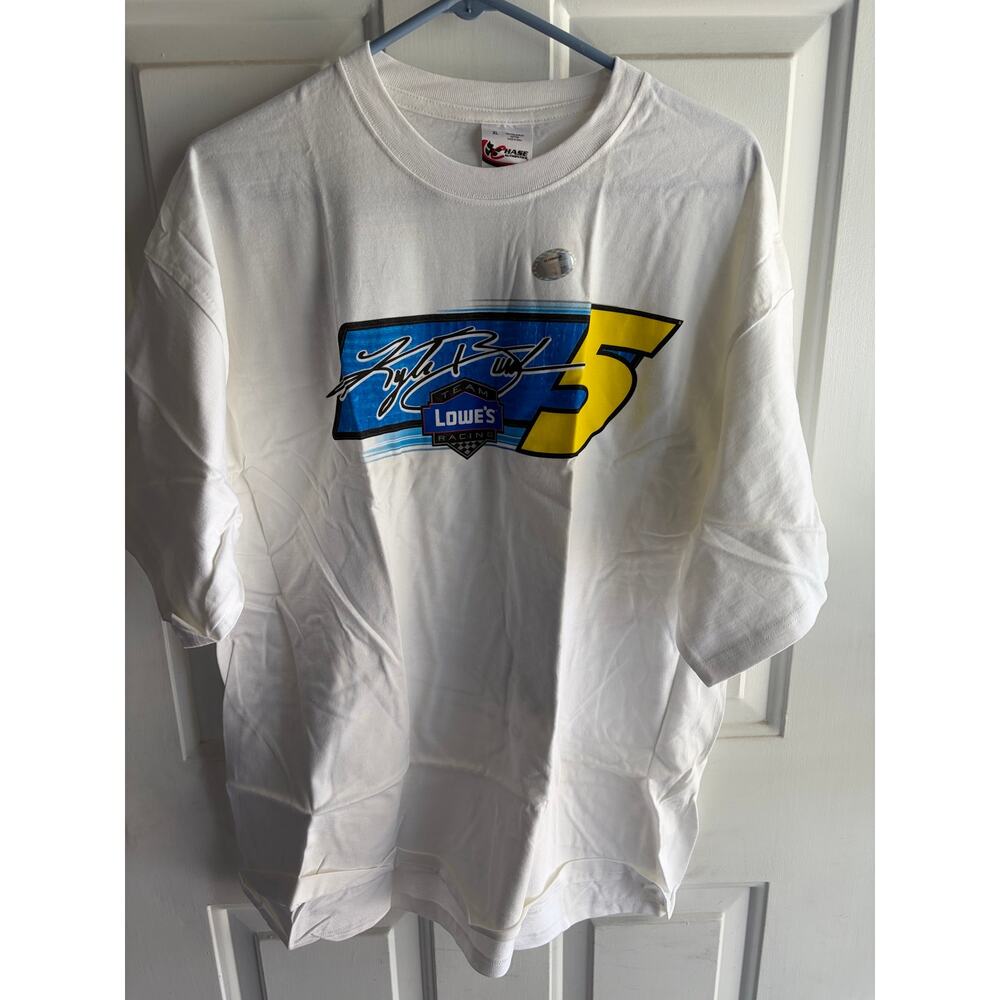 NOS Kyle Busch 2006 Lowes racing team tshirt- size XL